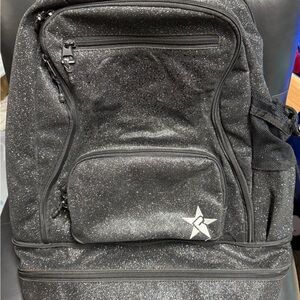 Rebel Athletic Full Size Black Glitter Dream Bag